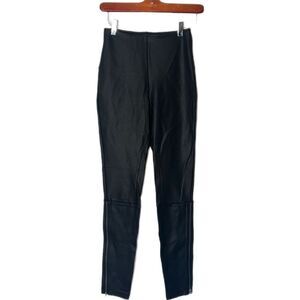 Lysse Faux Leather Side Zipper Leg Leggings